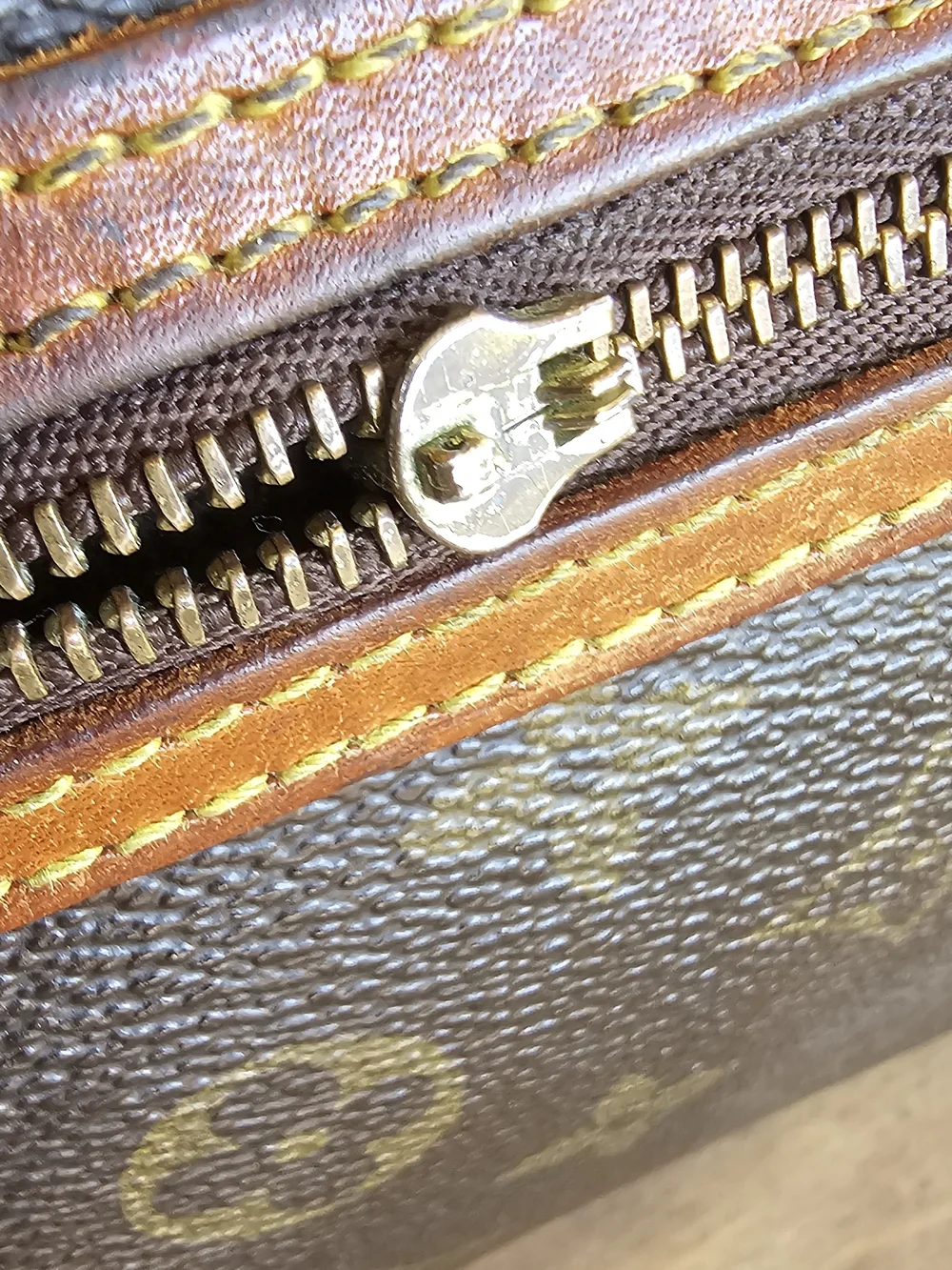 Louis Vuitton Brown Monogram Canvas Wristlet Clutch -Project - Picture 3 of 11